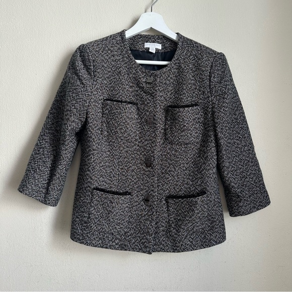 NWOT Charter Club Blazer Jacket Women's Size PS Tweed - Picture 1 of 5